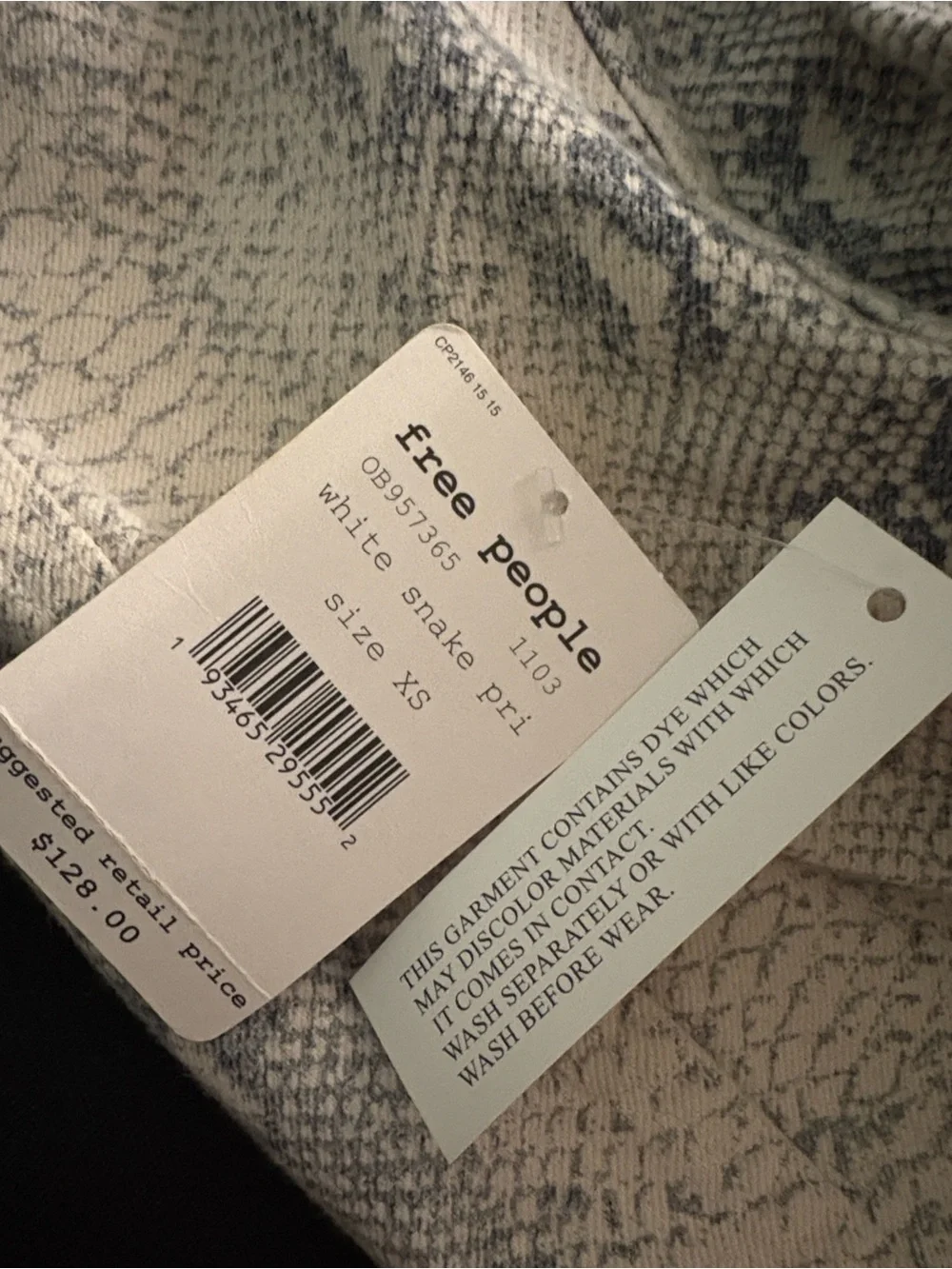 Free People oversized jean